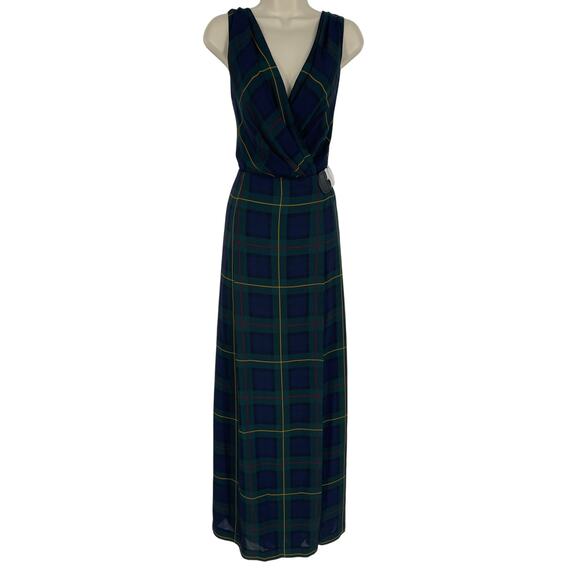 Ralph Lauren Plaid Floorlength Dress (B) - Picture 1 of 8